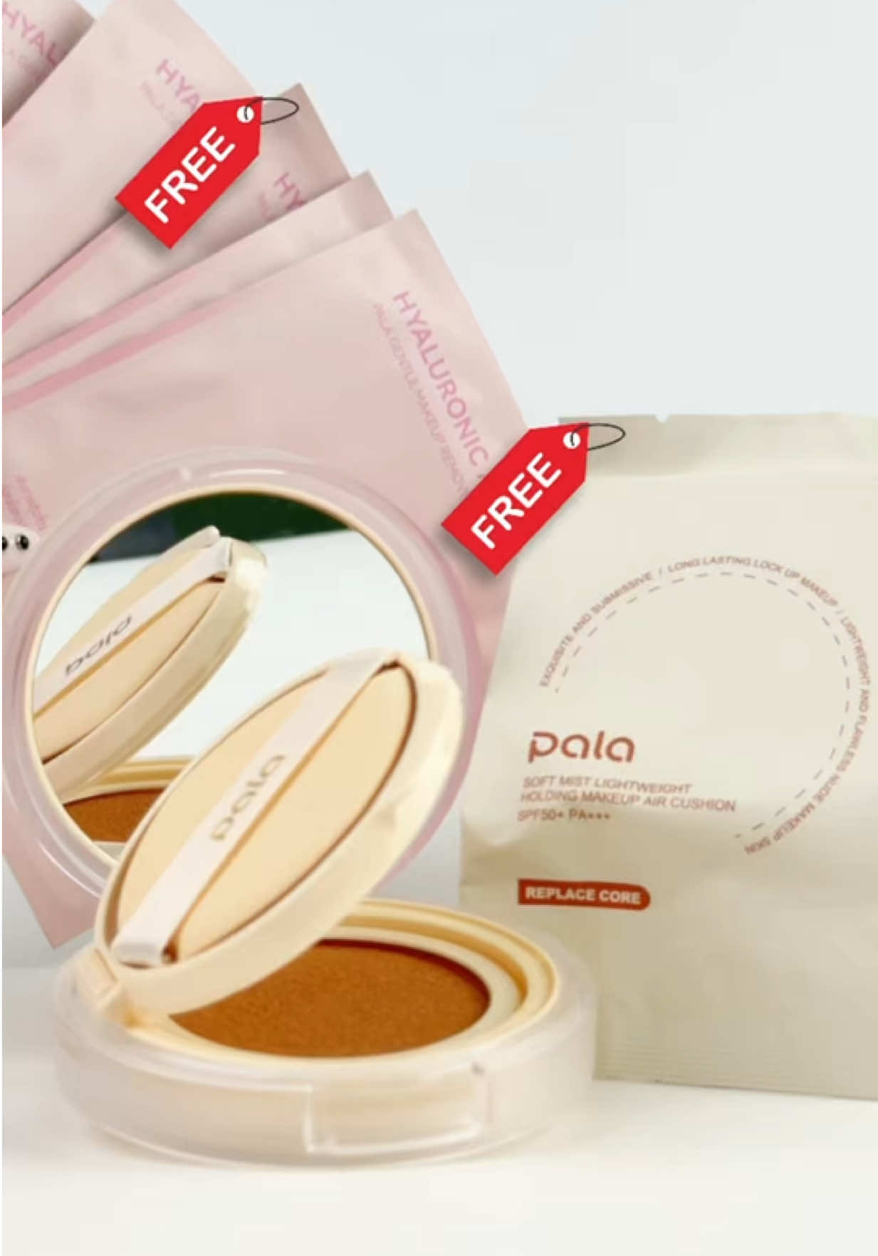 Promotion 12.12 ซื้อคุชชั่่นวันนี้ รับรีฟิลและคลีนซิ่งแผ่น 5 แผ่น สำหรับพกพาเที่ยวปีใหม่ หมดเขต 13 ธันวาคมนี้เท่านั้น #palamakeup #แต่งหน้า #makeup #คุชชั่นพาลา #ปีใหม่2026 