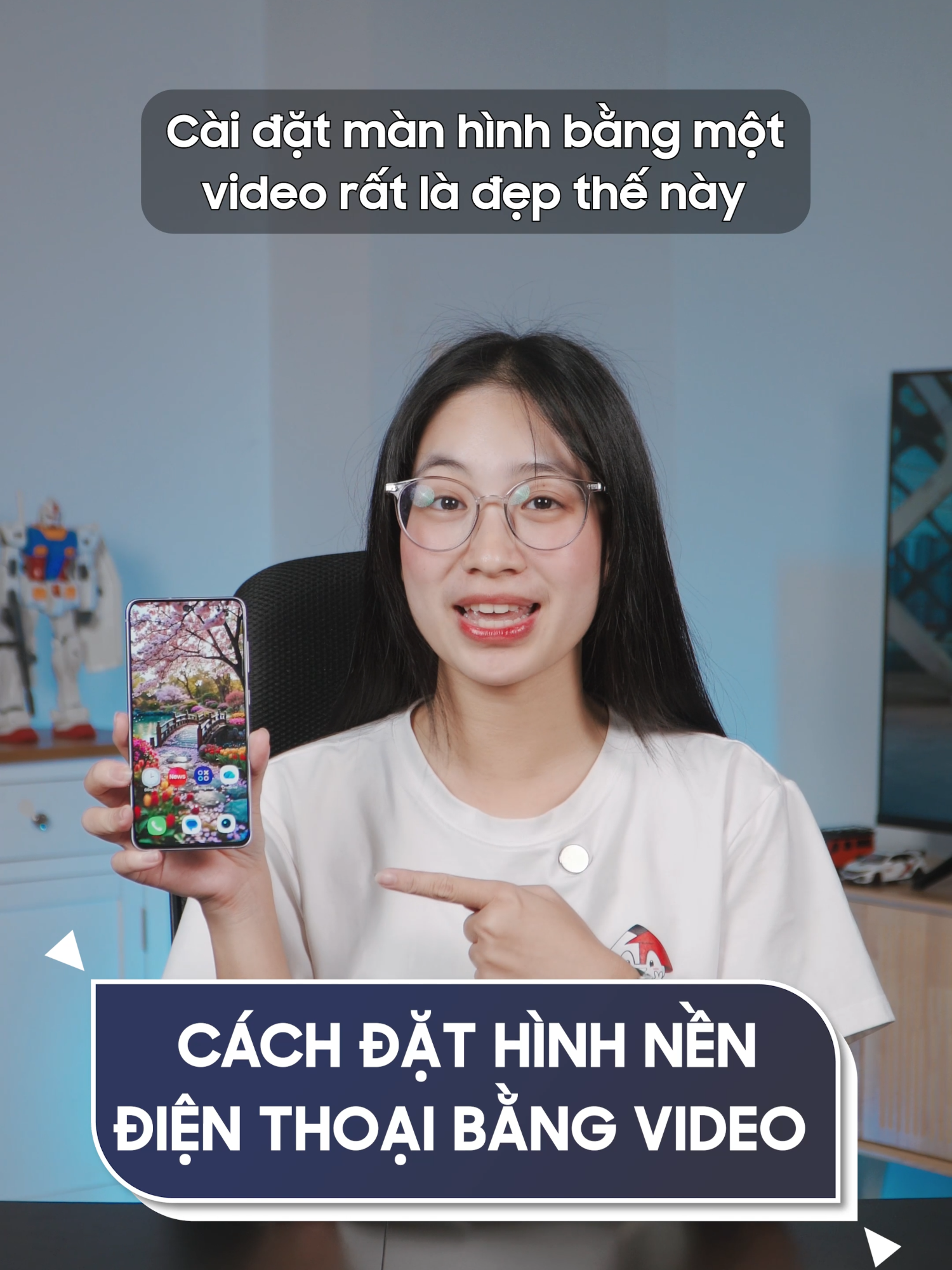 Cách đặt hình nền điện thoại bằng video #yeucongnghe #thanhcongnghe #meohay #notification #game #tips #fyp #viral #SamsungMTSmart #Samsung #KingTheLand #caption #xuhuong #vuixuan #LearnOnTikTok #Story #Facebook #TikTokGiaiTri #VietNamToiYeu #learnontiktok3 #ZFlip7 #ZFold7 #Nhaphoilinhhoat #Watch8 #Watch8Classic #GalaxyTabS9 #GalaxyS25 #GalaxyS25Plus #GalaxyS25Ultra #GalaxyAl
