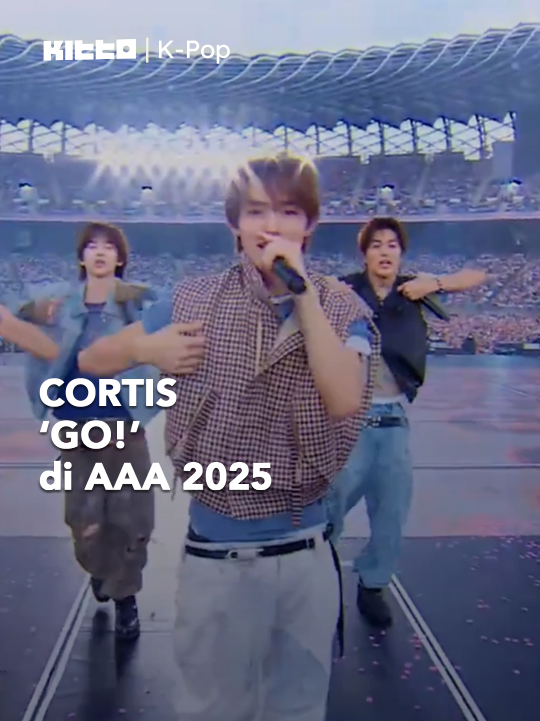 CORTIS bawakan ‘GO!’ di AAA 2025! ✨  🎥 AAA 👩🏻‍💻 Maika ▶︎ Cari update soal K-Trends? Yuk di Kitto! #KittoID_KPOP #KittoIDN #AAA #CORTIS