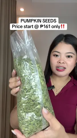 Ang sarap tlaga!😋 #pumpkinseeds #snacks #healthy #fyp 