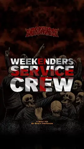 Special last line up from YKC, happy celebrating an let's cheer with the Britpop rythm is playing 🪩 Please Welcome @weekendersservicecrew  Amankan tiketmu sekarang! Persediaan Terbatas! 24 Januari 2026 📍Gor Kalijirek Kebumen #un8reakable #ultramsis #fyp #kebumen24jam #tkmpertambangan 