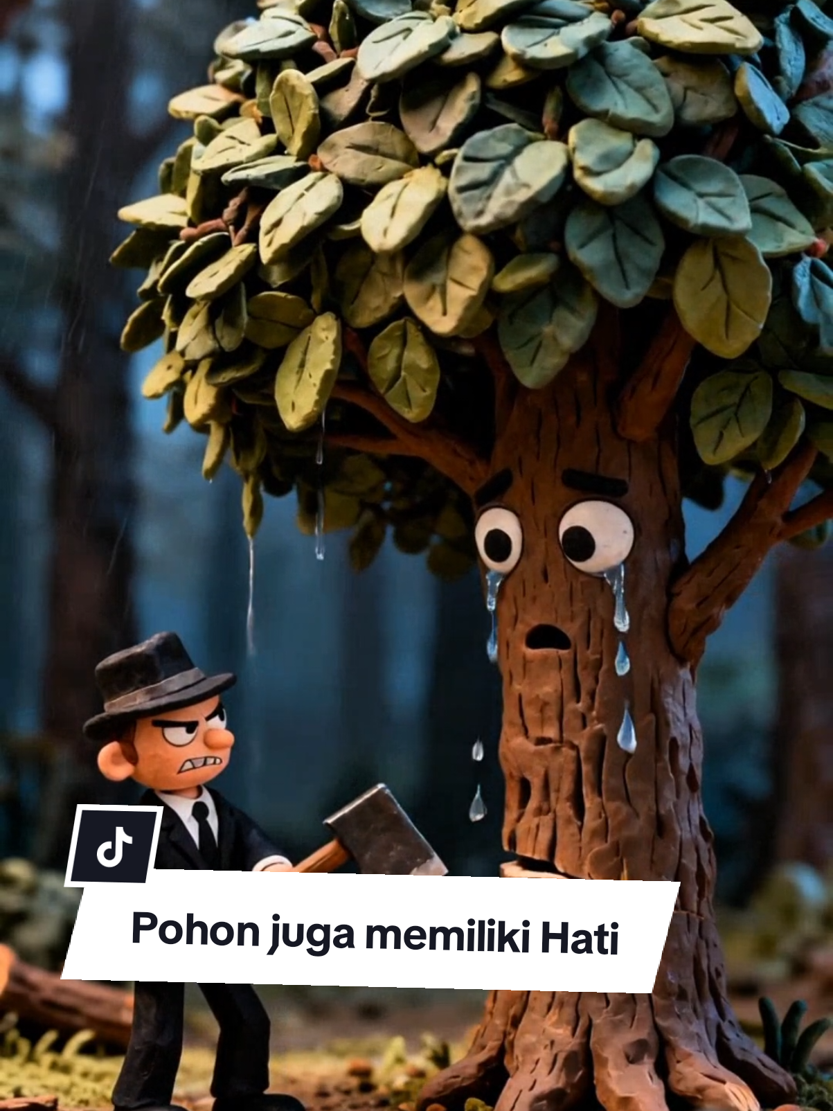 “Selama ini pohon berdiri diam tanpa suara, menjadi payung saat hujan, menjadi angin saat panas, menjadi tembok saat bencana mengancam. Tapi ketika ia ditebang, kita baru melihat akibatnya— banjir datang tanpa penahan, tanah hilang arah, dan rumah ikut hanyut. Menjaga pohon bukan sekadar menjaga hutan— itu menjaga hidup kita sendiri.” #sediaakusebelumhujan #bencanaalam #banjirbandang #fyp #alam 