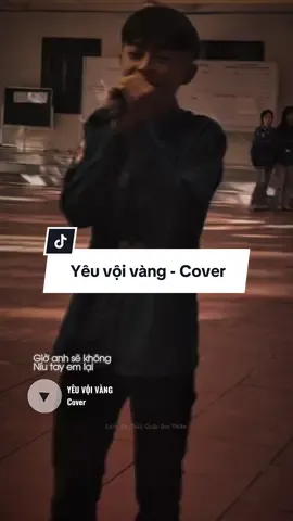 Nếu như… #yeuvoivang #nhaccover #tranquocgiathien #nhactamtrang #nhachaymoingay 