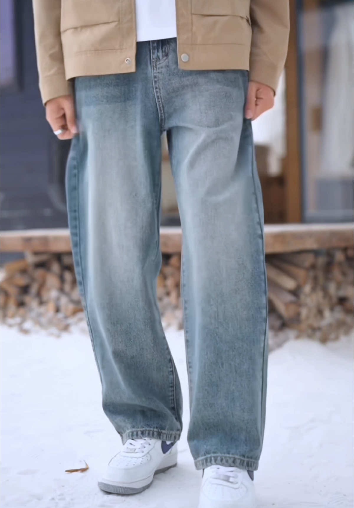 Quần Jean Ống Đứng Form Hàn Quốc Chất Denim Cotton Mềm Mại Dành Cho Nam #quanjean #quanjeannam #quanongdung #xuhuongtiktok #thoitrangnam 