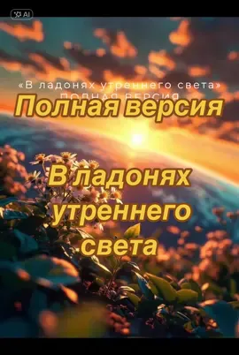 ✨ По вашим многочисленным просьбам — полная версия песни «В ладонях утреннего света». Слушайте, ощущайте и наслаждайтесь её энергией. 🌅💫 замечательные стихи Светланы Доля #доброеутро #утренняямедитация#красиваяпесня #1минутадлядуши#capcut 