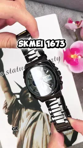 Jam Tangan Analog Digital Stainless Pria SKMEI 1673 #jamtanganpria #skmei #jamtangancowok #jamtangananalog #jamtanganstainless #skmeioriginal 