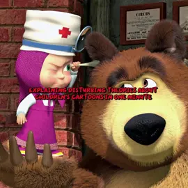 #cartoon #animation #mashaandthebear #theory #horror 