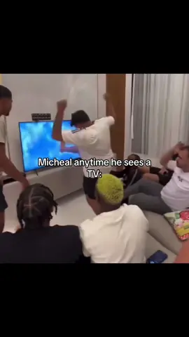 ts is why unc has a projector ☝🏼 #fyp #micheal #gta #memestiktok #thfcbill 