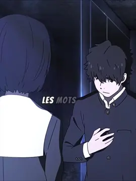 Il a eu le courage de dire ce qu’il ressent…  #animeàregarder #animeedits #vf #citationanime 