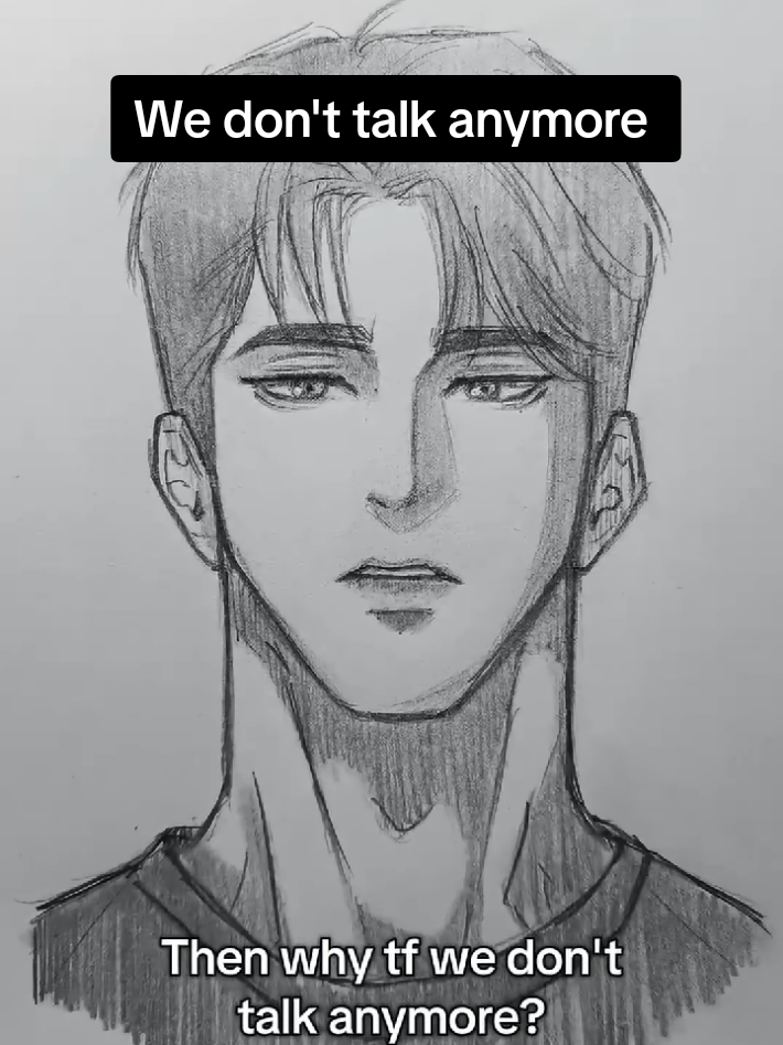 You! Yes you are! Why we don't talk anymore 😭 #funnny #doodle #drawing #jokes #fyp 