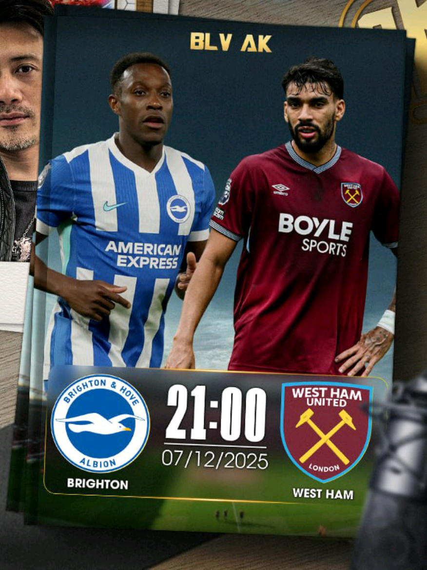 Nhận định Brighton vs West Ham, Diễn ra lúc 21h ngày 7/12, Ngoại Hạng Anh #binhluanvienak #blvak #bongda #brighton #westham 