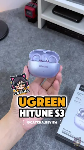 หูฟัง Ugreen Hitune S3 หูฟังแบบหนีบที่ใส่สบายสุดๆ เสียงดีเบสกำลังดี มีโหมดเกม เล่นเกมมันดีเลย์น้อย แบตเคสใช้ได้ถึง 30 ชม. กันน้ำ ipx5 #หูฟังหนีบหู  #หูฟังแบบหนีบหู  #หูฟังugreen  #ugreens3  #ugreenhitunes3 