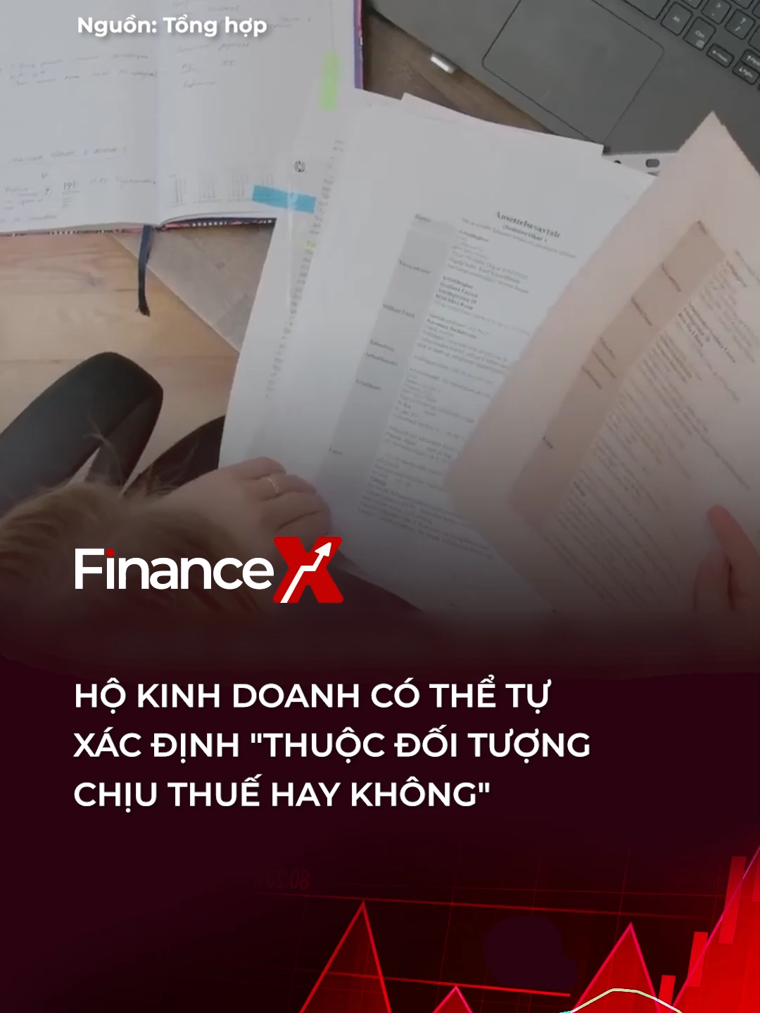 Theo dự thảo, hộ, cá nhân kinh doanh căn cứ doanh thu thực tế hàng năm để tự xác định có thuộc đối tượng chịu thuế, phải nộp thuế hay không từ 2026 #financex #tiktoknews