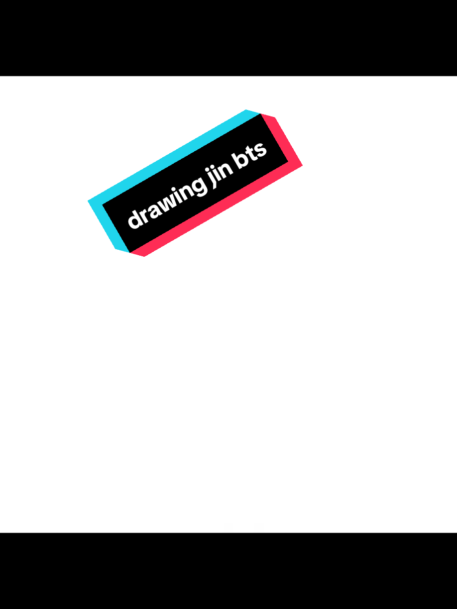 speed drawing jin(bts) #drawing #jin #bts #fyp #army 