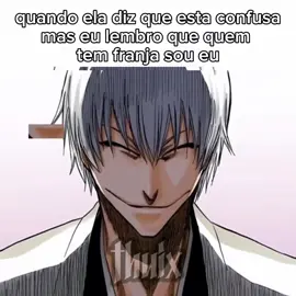 franja cacheada ta contando?rs #edit #bleach #ichigo #gin 
