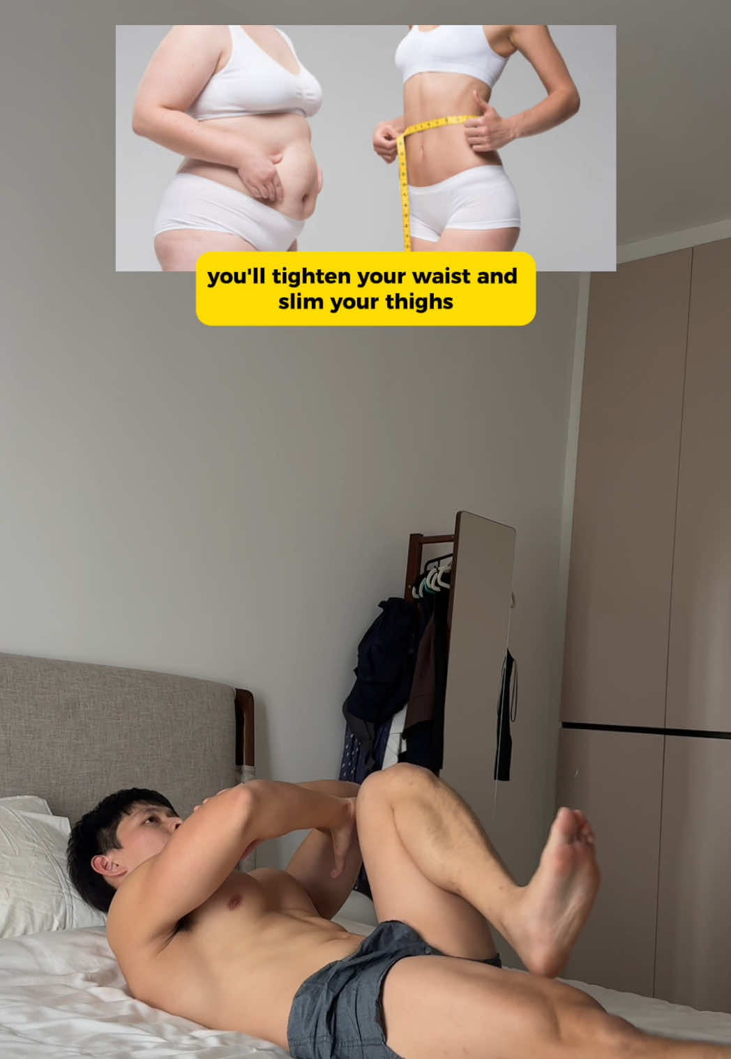 Daily morning movement routine for an aesthetic figure with sculpted and tone thighs and waist✨#fyp #health #wellness #exercise #aesthetic 