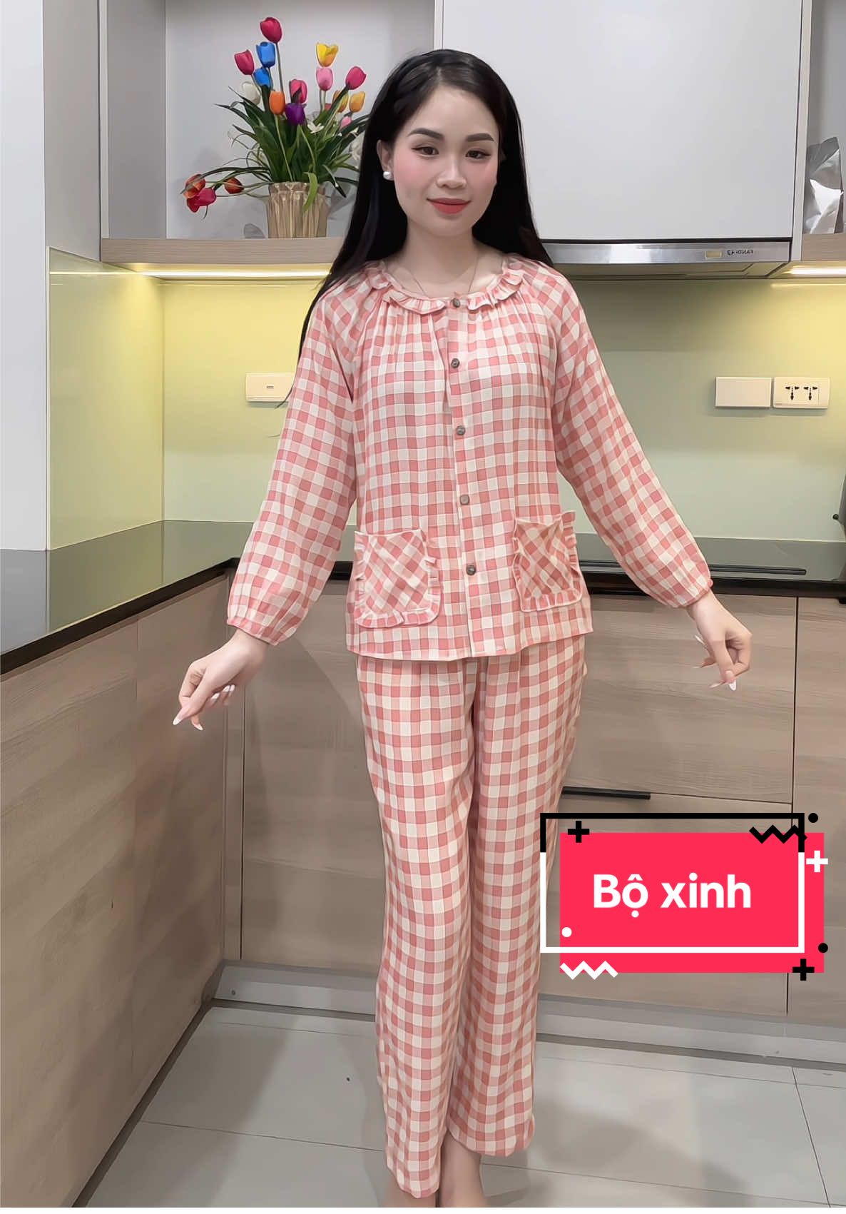 Bộ kẻ xinh yêu #hienle #bomacnha 