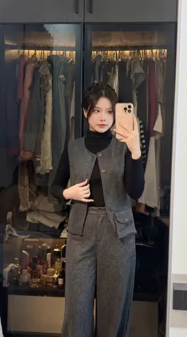 Mở bán Áo gile dạ chất đẹp, Tặng Túi Đeo Chéo Chất Dạ 💕💕