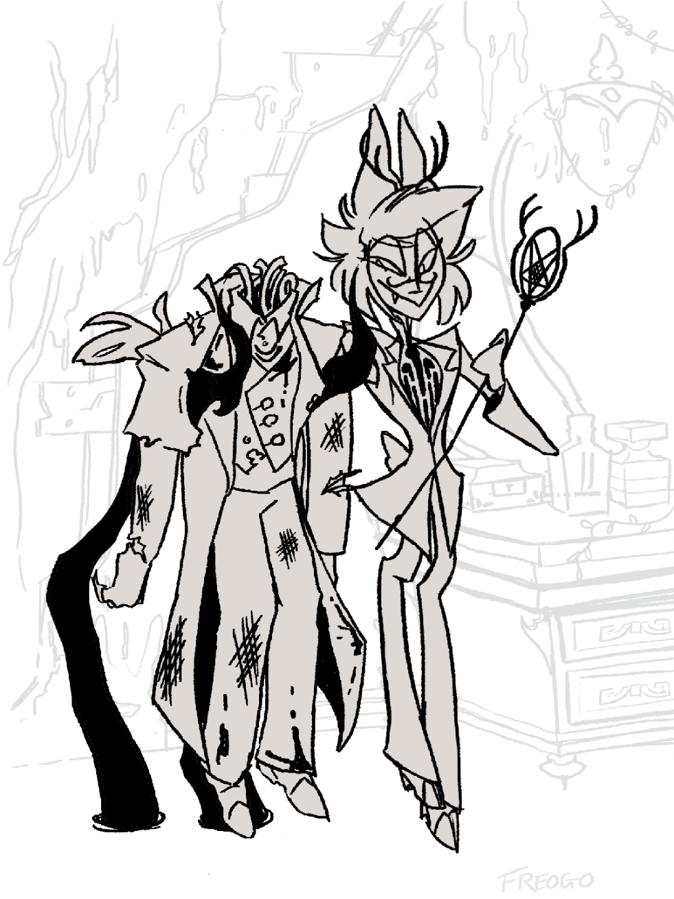 this is the plot of season 3 btw viv told me #radiostatic #hazbinhotel #alastorhazbinhotel #voxhazbinhotel 