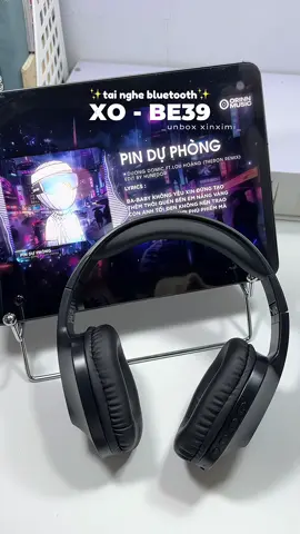 Rcm em tai nghe này nè #xuhuong #lenxuhuong #tainghebluetooth #headphone #xobe39 
