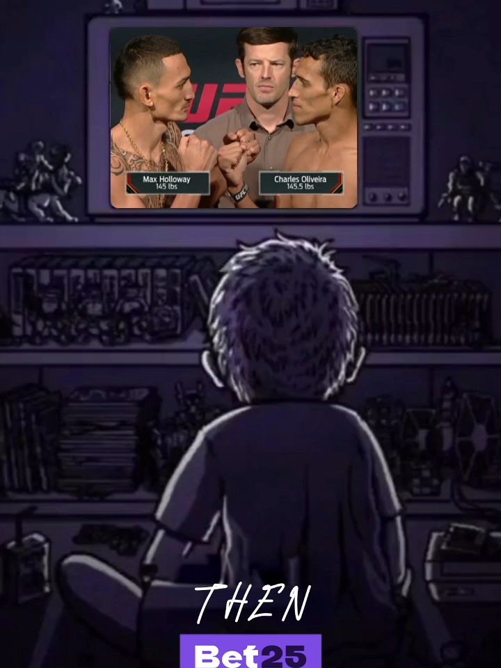 Watching moments like this is rare. After 11 years, man, both of them have grown into legends with two of the biggest fan bases. Unreal 🤯 #UFC #mma #UFC323 #ufc326 #charlesoliveira #maxholloway