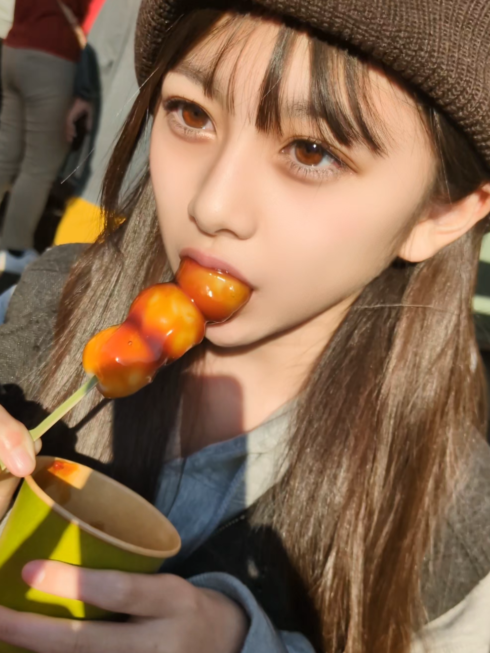 楽し過ぎて、美味しすぎた！#お団子 #おしゅり #ニコラガールズ #jmix #コンテンツスリー