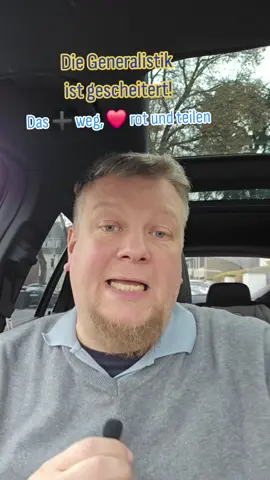 Die generalistik ist gescheitert,  aber nicht an der Idee sondern an der Umsetzung. Hier könnte die Pflegekammer helfen, wenn sie einer wollen würde. #pflegekräfte #Ausbildung #generalistik #pflegekammer 