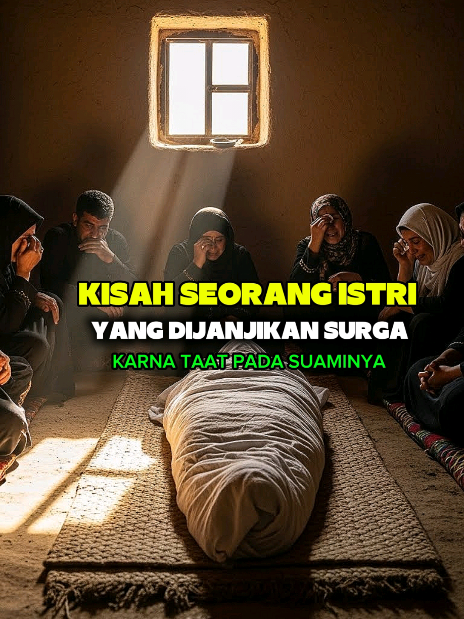 Kisah istri yang dijanjikan surga karna taat kepada suaminya Saksikan kisah menyentuh tentang seorang wanita salehah yang diuji dengan cobaan berat. Di saat ayahnya sakit hingga wafat, ia tetap menjaga amanah suaminya untuk tidak keluar rumah sebelum mendapat izin. Walau hatinya hancur, ia memilih ketaatan dan kesabaran. Hingga akhirnya, Nabi Muhammad SAW memuji keteguhan imannya dan memberi kabar bahwa ayahnya memperoleh kemuliaan di sisi Allah. ‎ ‎Kisah ini mengingatkan kita tentang arti kesetiaan, adab kepada suami, serta bakti kepada orang tua dalam ujian hidup. Jika cerita ini memberi pelajaran untukmu, jangan lupa dukung dengan like, share, dan follow agar tidak ketinggalan kisah penuh hikmah lainnya. ‎#KisahMengharukan #CeritaInspiratif #KetaatanIstri #CeritaRasulullah #InspirasiIslam kisah nabi,cerita nabi dan rasul,hikmah islami,kisah sahabat nabi,mukjizat nabi,kisah islami menyentuh hati,inspirasi hidup islami,kisah orang shaleh,kisah teladan islam,kisah para nabi dan sahabat,kisah keajaiban nabi,cerita motivasi islami,kisah islam penuh hikmah,pelajaran hidup islami,video kisah islami,konten islami viral,cerita nabi dan mukjizat,channel dakwah islam,cerita islami penuh iman