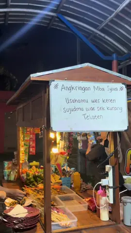 Angkringan Mba Syiva lokasi Pasar Manis Purwokerto belakang Patung Bawor Buka jam 18.00-02.00, tutup setiap Minggu #angkringanmbasyiva #syivaoktavianaa #pakevbukanf 