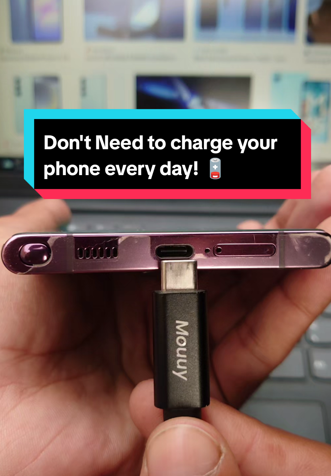 Don't Need to charge your phone every day!🪫#settings #android #samsung #charge #battery 