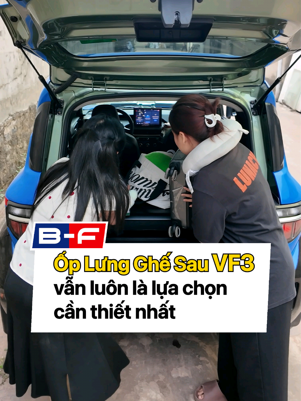 Có một lựa chọn luôn cần thiết nhất dành cho VinFast VF3 -> Ốp Lưng Ghế Sau của VF3 #vf3 #bfactoryvietnam #vinfast #vf5 #vf6 