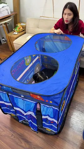 Lều Cho Bé Tại Nhà Mô Hình Xe #leuchobe #kimthach 