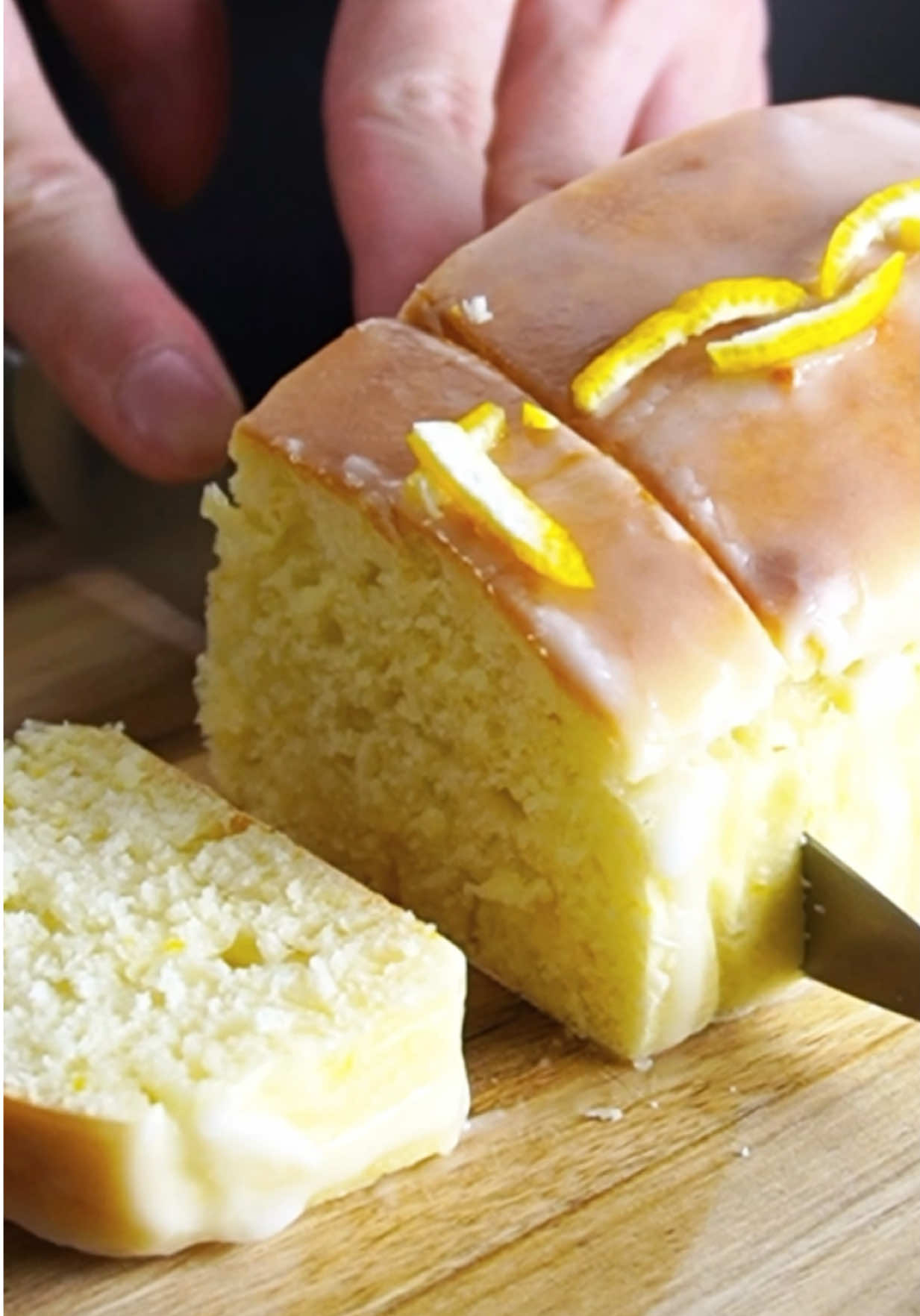 材料4つ！ゆずパウンドケーキ作り方！ #簡単レシピ #お菓子作り 