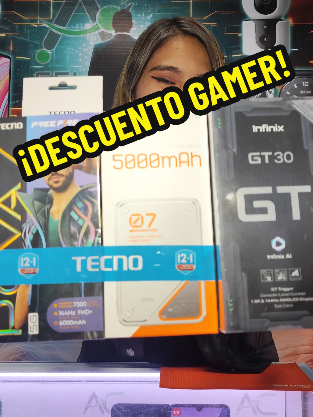 PROMOCIÓN VÁLIDA SOLO CON CAPTURA DE PANTALLA ‼️ Contáctanos 📲 67134853🇧🇴  #ayc #mallgranvia #lapaz_bolivia🇧🇴 #fyp #celularesgamer 