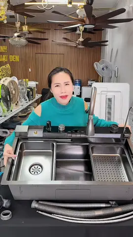 Chậu 1 hố 5 phím hàng cao cấp giá tại khó các bác khỏi lo về giá lỗi một đổi 1 trong vòng 15 ngày các bác nhá #oanhoioanh  #chau1hoinox304  #noithatnhacua 