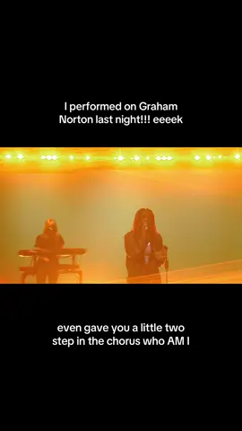 singing my little gay song about have a crush on a girl on national television AHHHHHH what a win x #grahamnortonshow #catburns 