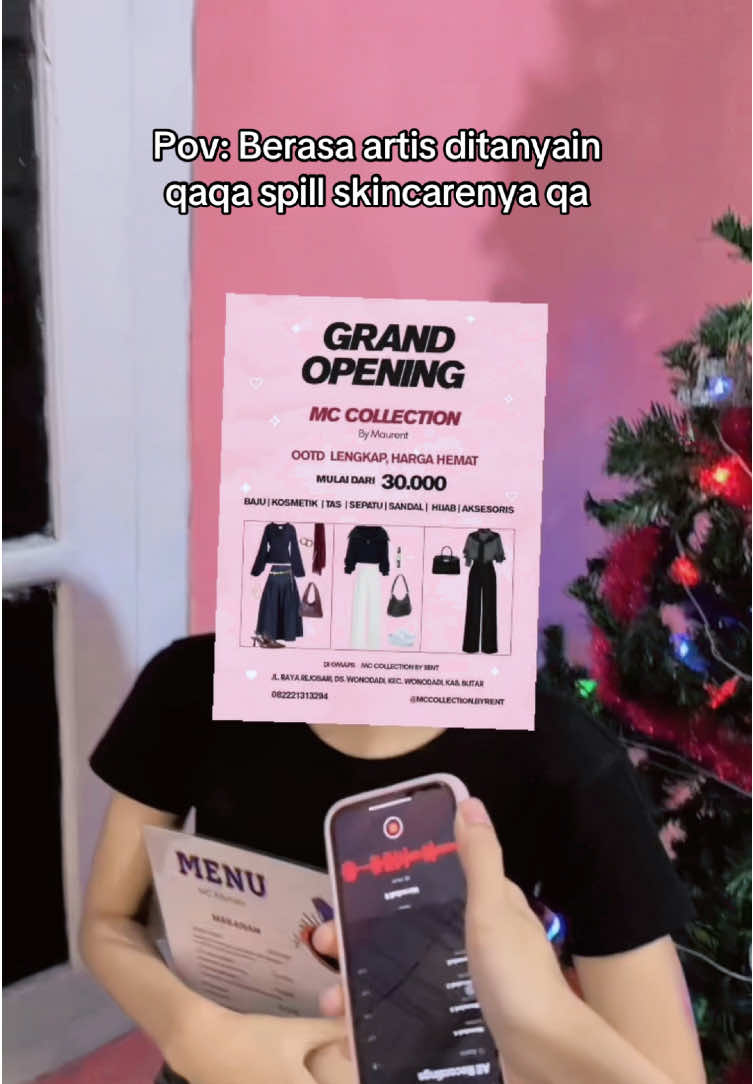 Qaqa di Mc collection selain kita jual baju kita ada juga berbagai skincare dan makeup juga qaaa #fyp #wonodadi #wonodadiblitar #blitar24jam #fypage 