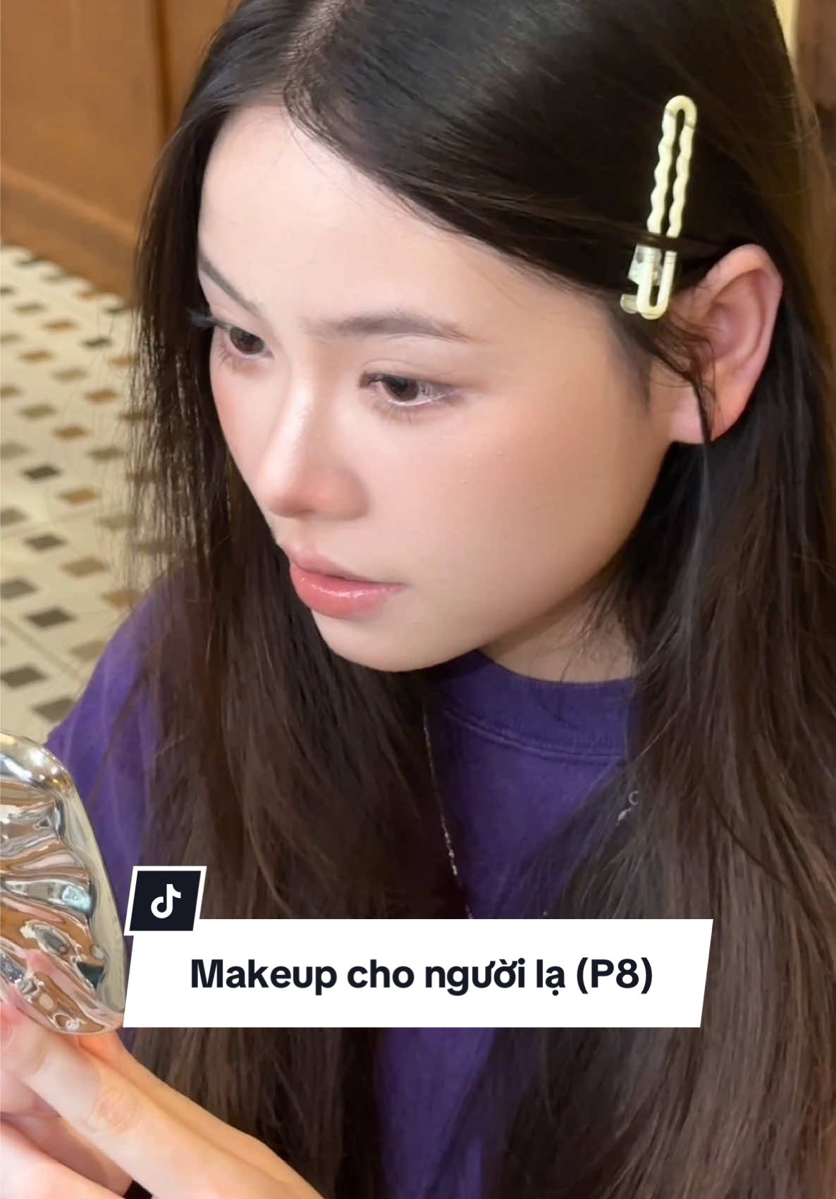 Makeup cho người lạ bằng kem chống nắng và cái kết 🤣 #thuchienne #makeup #skincare #chongnangwatergel #hợptáccùngLorealParis