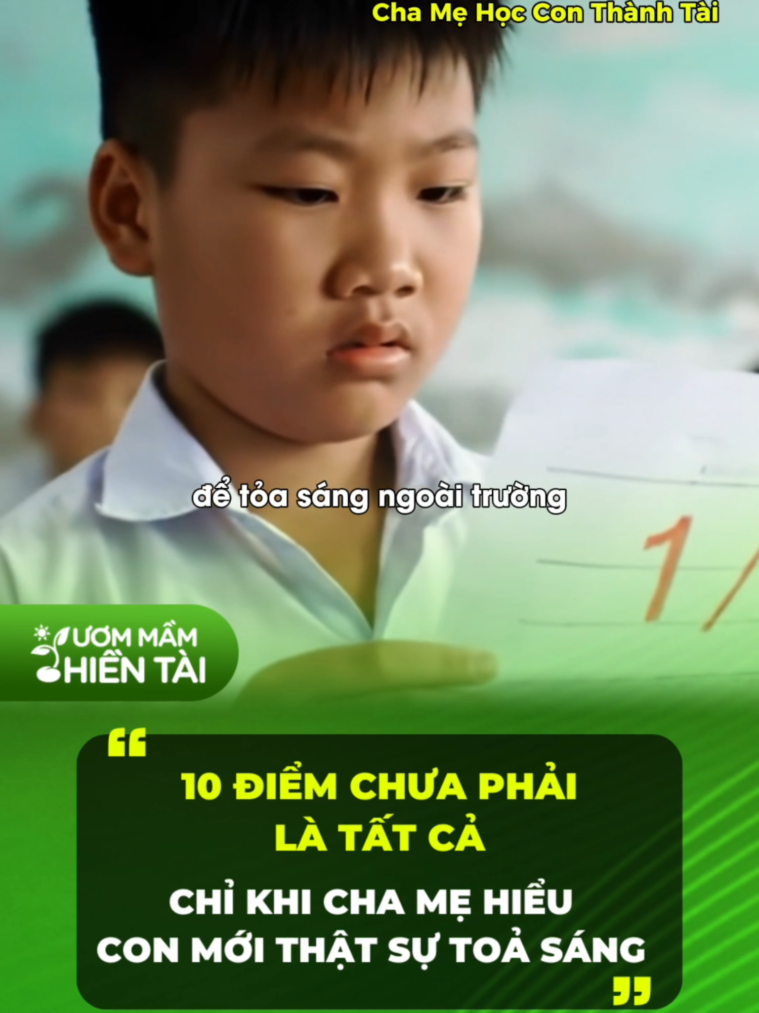 ĐIỂM 10 CÓ THẬT SỰ LÀM CHA MẸ VUI LÒNG (Nghe Xong Con Máy Điểm Cha Mẹ Cũng Hạnh Phúc) | Nguyễn Phùng Phong #nguyenphungphong #5phutthuocbai #tamtriluc #hitagame #uommamhientai #chametruyencamhung #LearnOnTikTok #education #motivation #softSkills #EduTok #nuoidaycondungcach #chamethongthai #daycon