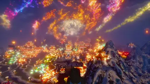 Cùng nhau đón tết đang về #Minecraft #tết #mc #fyppppppppppppppppppppppp #tetsumvay 