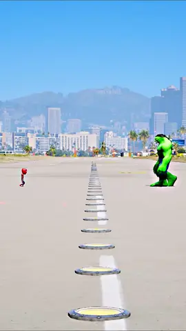 SPIDE-RMAN VS EVIL-HULK SUPERHEROES BATTLE #gta5 #shorts #hulk