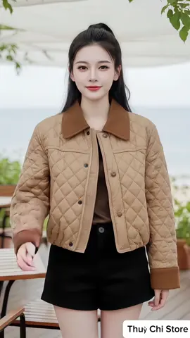 Áo phao trần trám siêu ấm, dễ phối đồ. #aophaonu #thoitrangnu #xuhuong #viral #thinhhanh   