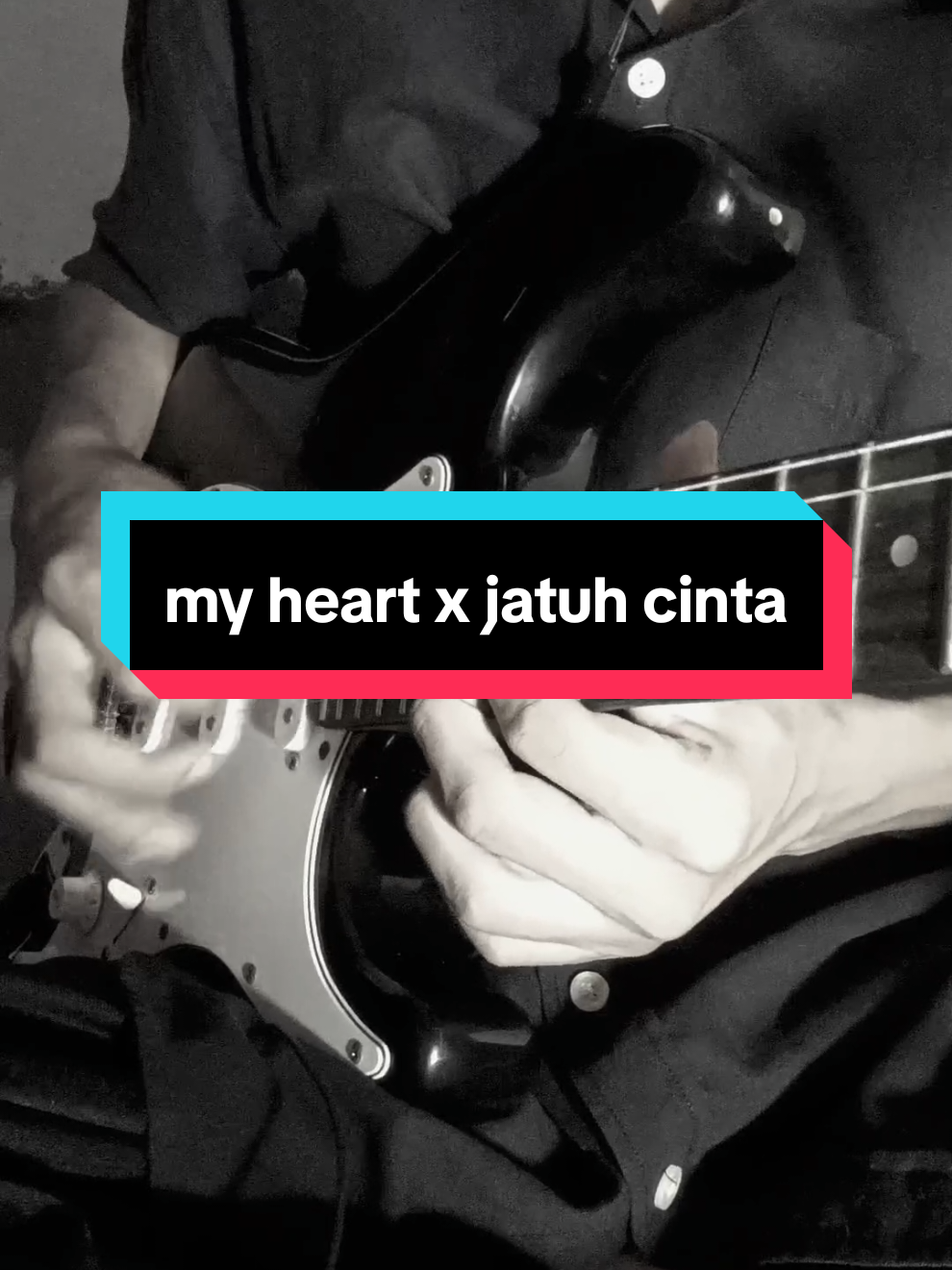lagu horror lagi😫 || my heart x aku yang jatuh cinta || #guitarcover #guitarelectric #myheart #sadvibes #berandafyp 