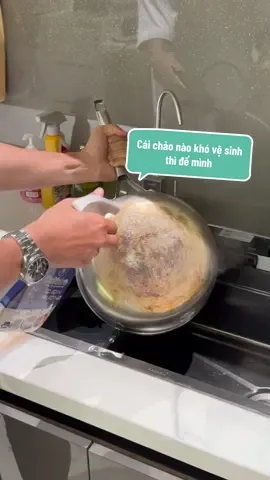 Cái chảo nào khó vệ sinh thì để mình #LearnOnTikTok #drnatro #CleanTok #noitro #taydanang 
