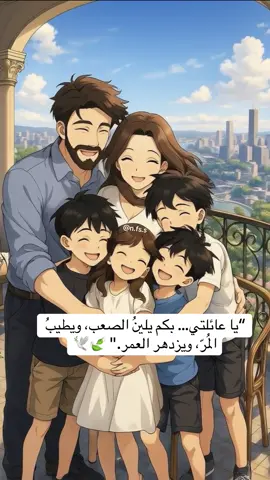 “يا عائلتي… بكم يلينُ الصعب، ويطيبُ المُرّ، ويزدهر العمر.” 🍃🕊️ #محتوى_حقيقي_كارتوني #بيبي_كيوت_جميل_اكسبلور😇#اطفال_التيك_توك #عائلتي #اولادي_كل_حياتي 
