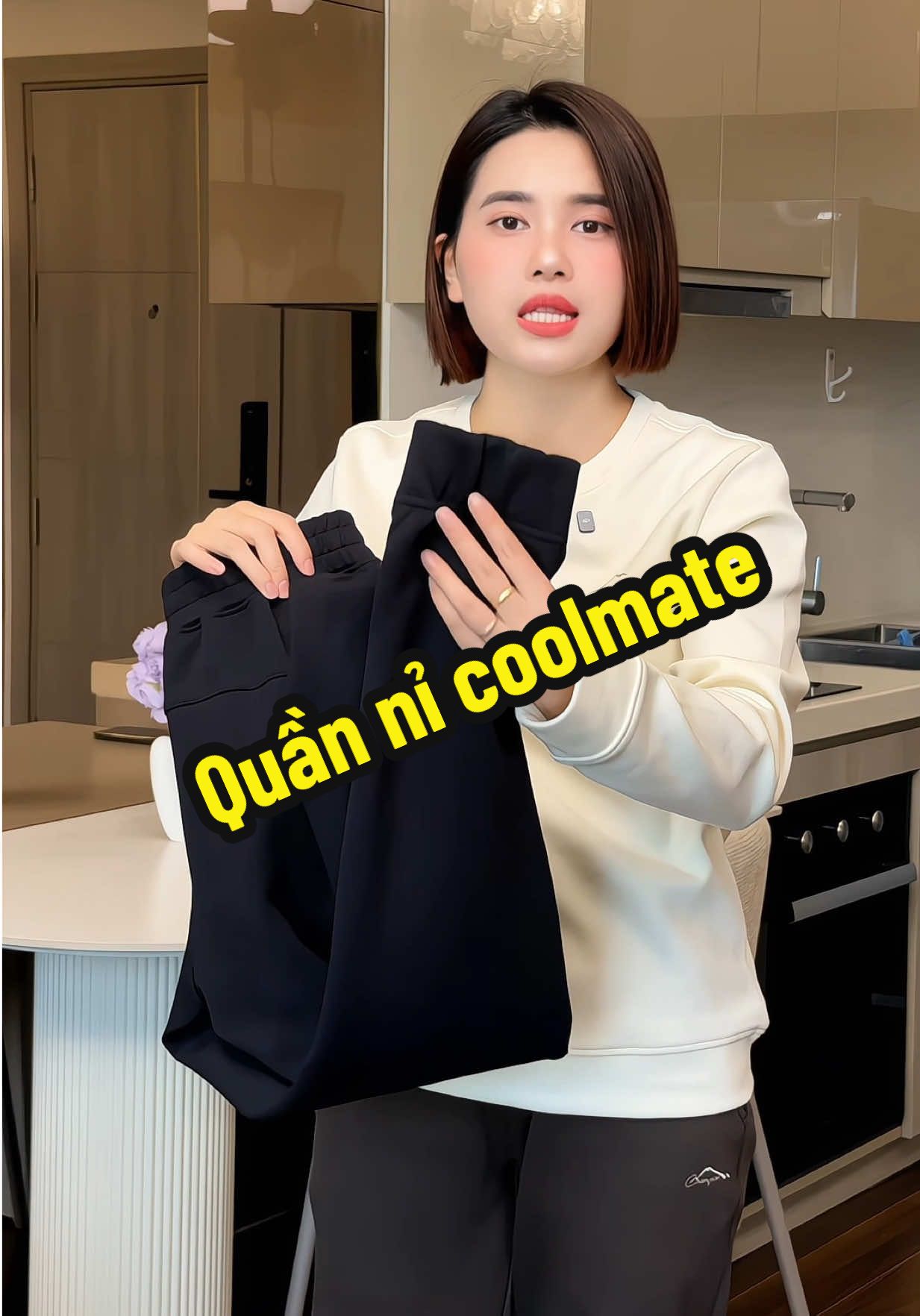 Quần nỉ coolmate#kieugialinh #coolmate #quanni 