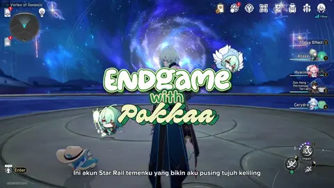 ENDGAME WITH POKKAA check ✅ | Gameplay ini direkam 1 minggu yang lalu dan setelah itu dia refarm + camping di Knight 3 selama seminggu untuk full star’in 😭🫶🏻. Thank you miss @Maou Yuuki sudah pinjemin akun ke aku 🥳 #HonkaiStarRail #hsr #hsrcreators #hoyocreators 