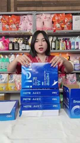 5 ream 2500 tờ giấy A4 DeLi