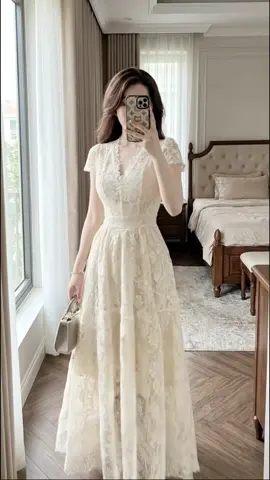 Đầm váy nữ ren thiết kế#vayxinh #damditiec #damditieccuoi 