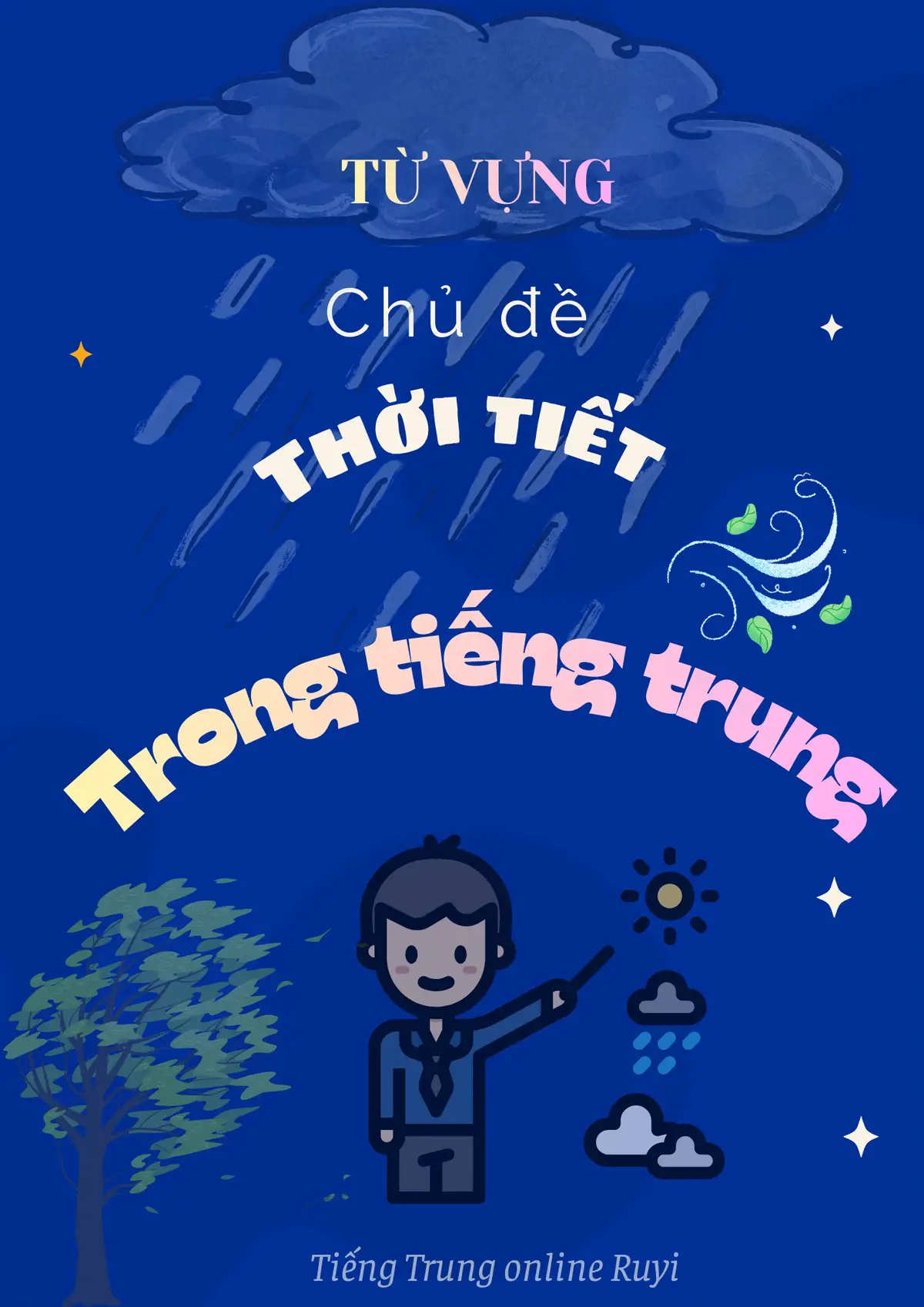 Học để mưa gió còn biết nhen các b =))) #tiengtrungonline #hoctiengtrungcungRuYi #daytiengtrungonline #xuhuong 